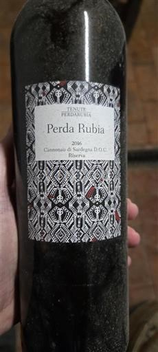 Sardinia Cannonau de Sardaigne Tenute Perdarubia Perda Rubia 2016