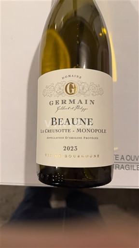 Burgundy Beaune Domaine Germain La Creusotte - Monopole 2023