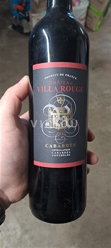 Languedoc Cabardès Château Villa Rouge 2012