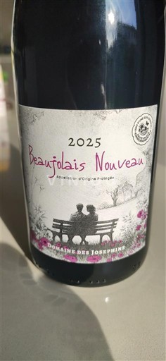 Beaujolais Beaujolais Nouveau Domaine S Josephin 2025