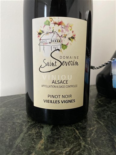 Alsace Domaine Saint Severin Pinot Noir Vieilles Vignes 2020