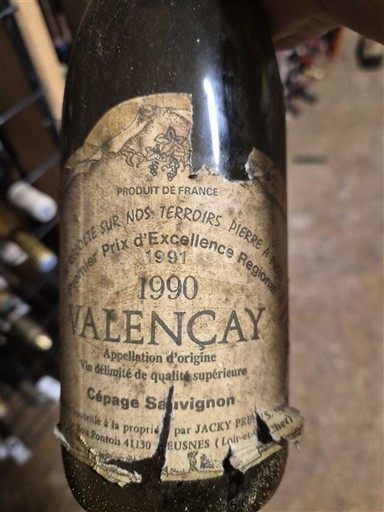 Thung lũng sông Loire Valençay Jacky Preys 1990