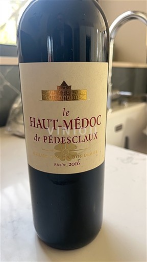 Wines Rouge sec le Haut-Médoc de Pédesclaux Château Pédesclaux 2016 France Bordeaux Haut-Médoc AOC
