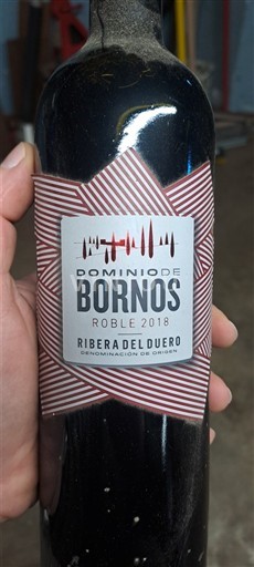 Castilien og León Ribera del Duero Dominio de Bornos Roble 2018