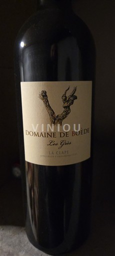 Languedoque La Clape Domaine Boède Les Grys 2019