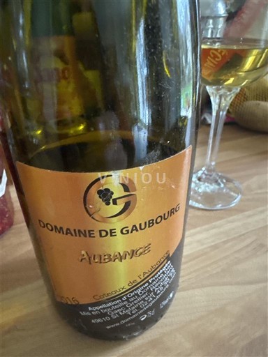 Thung lũng sông Loire Coteaux-de-l'aubance Domaine Gaubourg Albance 2016