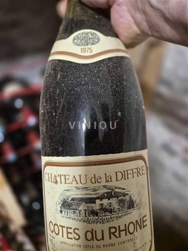 Valle del Ródano Côtes del Ródano Château La Diffre 1975