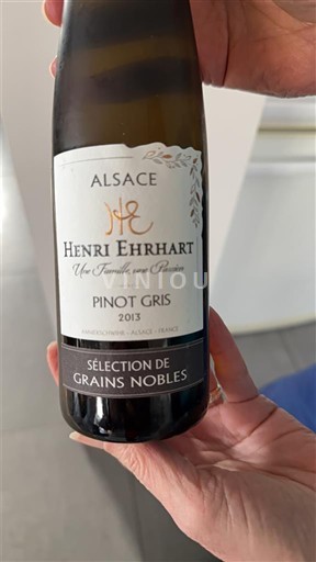 Alsace Sélection de Grains Nobles Henri Ehrhart Pinot Gris 2013
