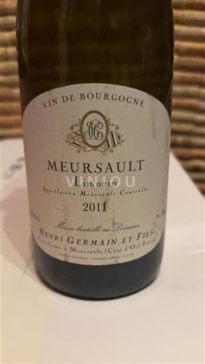 Burgundija Meursault Henri Germain et Fils Limozin 2011