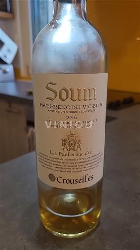 Sydväst Pacherenc-du-vic-bilh Crouseilles Soum 2016