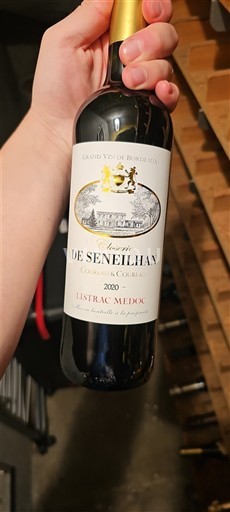 Bordeaux Listrac-Médoc Château Seneilhan 2020