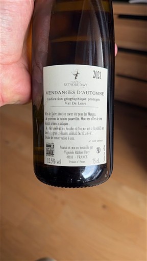 Thung lũng sông Loire Thung lũng Loire Vignoble Rethore Davy Vendanges d'Automne 2021