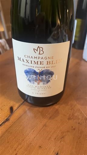 Champagne Champagne Maxime Blin Nos Moments Carte Blanche Icke årgångsbetecknad
