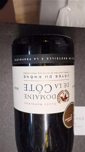 Thung lũng Rhône Côtes-du-rhône Domaine La Cote Napoléon 2022