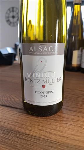 Alsacia Domaine Rentz Muller Pinot Gris 2023
