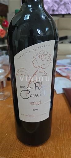 Bordéus Pomerol Domaine Rose Camille 2008