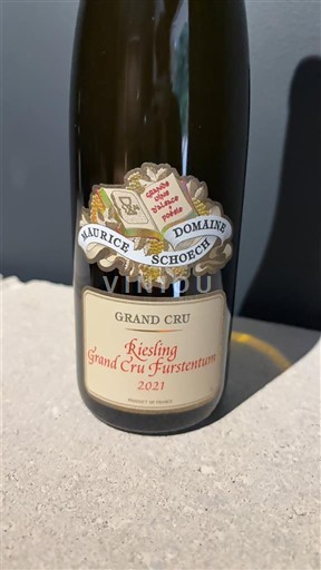 Alsace Không được chỉ định Grand Cru Domaine Maurice Schoech Riesling Grand Cru Furstentum 2021