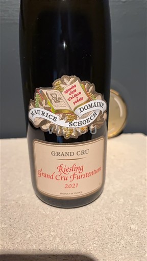 Alsace Không được chỉ định Grand Cru Domaine Maurice Schoech Grand Cru Furstentum 2021