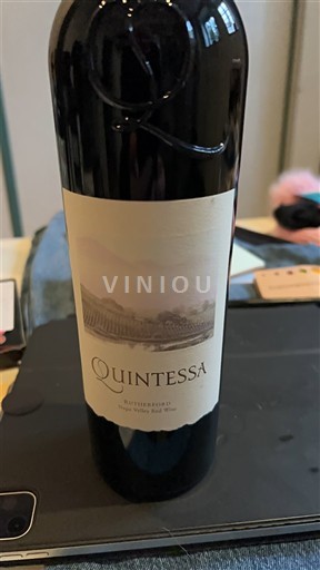 AVA californiennes Rutherford Quintessa 2019