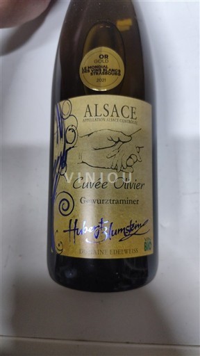 Alsacia Domaine Edelweiss Olivier 2020
