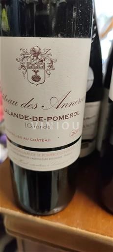 Bordeaux Lalande-de-Pomerol Château S Annereaux 2011