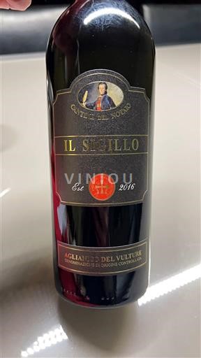 Basilicata Aglianico del Vulture Cantine del Notaio Il Sigillo 2016