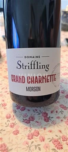 Beaujolais Morgon Domaine Striffling Grand Charmette 2021