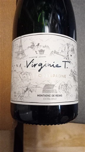 Champagne Virginie T Montagne de Reims Extra Brut Icke årgångsbetecknad
