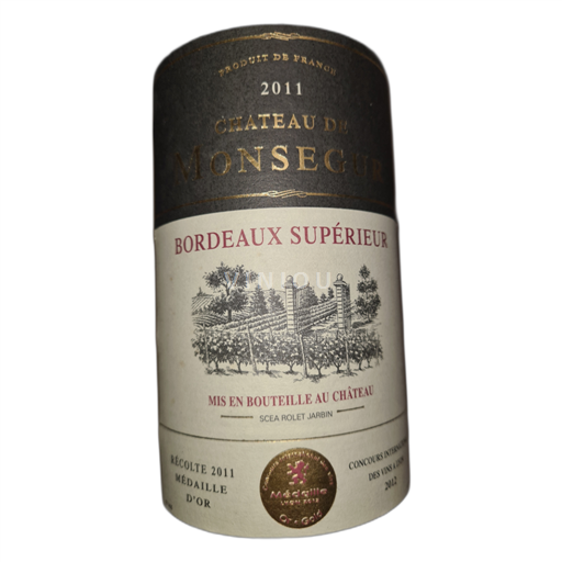 Bordeaux Bordeaux Supérieur Chateau de Monsegur 2011
