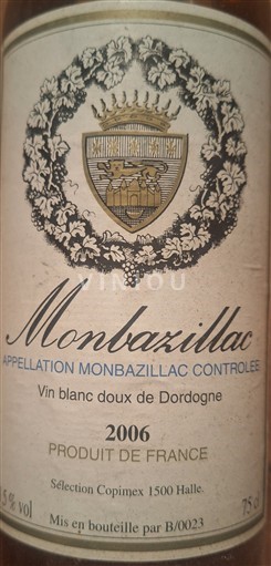 Sydvestfrankrig Monbazillac Monbazillac 2006
