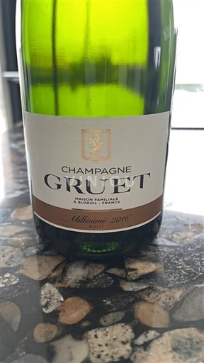 Champagne Gruet 2016
