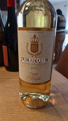 Sydvestfrankrig Jurançon Comte Libuzac 2023