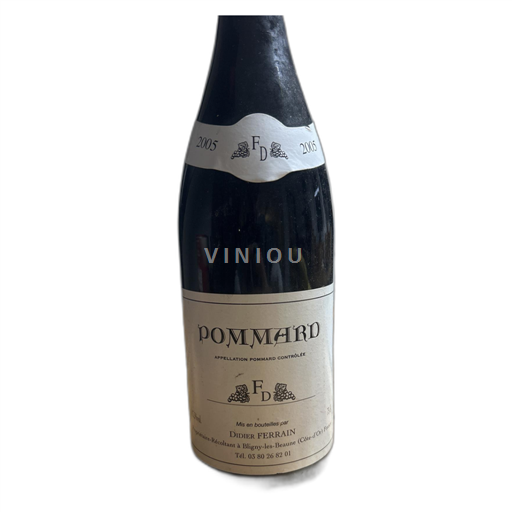 Burgundija Pommard Didier Ferrain 2005