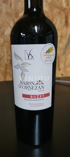 Sydvestfrankrig Buzet Baron d'Ornezan 2019