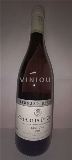Borgogna Chablis Premier Cru Premier Cru Domaine Bernard Defaix Les Lys 2023