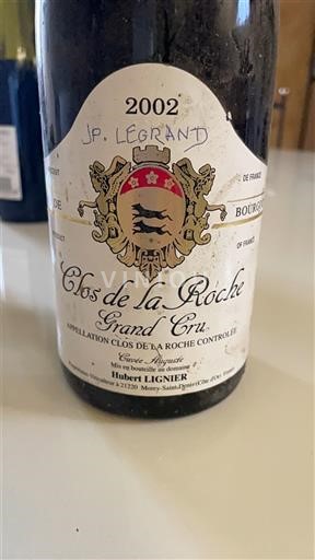 Bourgogne Cận-sơn Grand Cru Hubert Lignier 2002