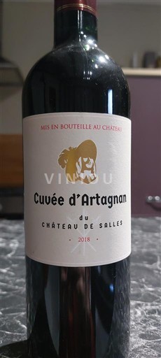 Bordeaux Château Salles d'Artagnan 2018
