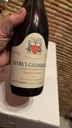 Bourgogne Gevrey-chambertin Grivet-Pansiot Vieilles Vignes 2013