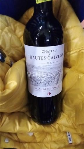 Bordeaux Lalande-de-Pomerol Château Les Hautes Galvesse 2021