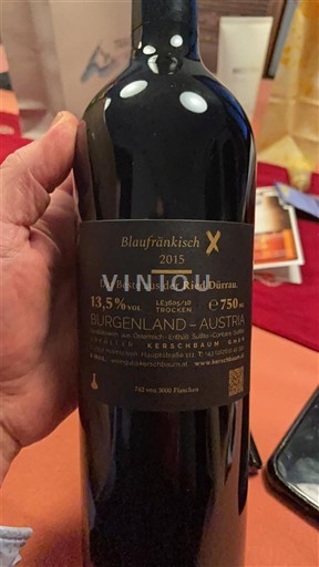 Burgenland Ikke specificeret Kerschbaum Blaufränkisch X 2015
