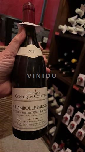 Burgundy Chambolle-Musigny Premier Cru Domaine Confuron-Cotetidot Derrière la Grange 2011