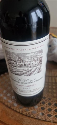 Bordeaux Haut-Médoc Domaine Domaines Edmond de Rothschild 2021