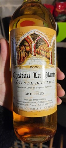 Sydvestfrankrig Côtes-de-bergerac Château La Plante 2000