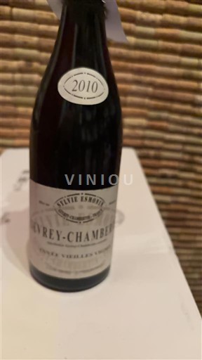 Bourgogne Gevrey-chambertin Domaine Sylvie Esmonin Vieilles Vignes 2010