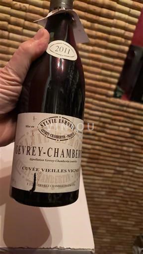 Bourgogne Gevrey-chambertin Sylvie Esmonin Vieilles Vignes 2011