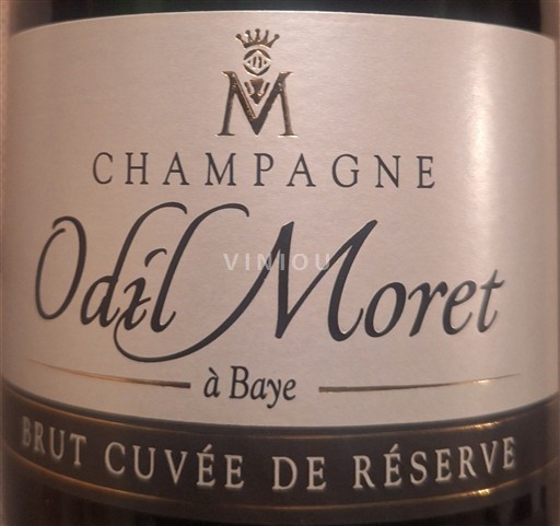 Champaña Champán Odil Moret Réserve Sin añada