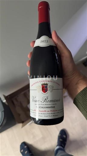 Borgonha Vosne-romanée Domaine Confuron-Girolot Les Colombière 2023