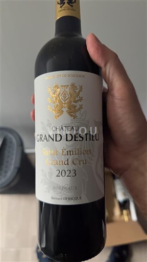 Bordeaux Saint-Émilion Grand Cru Grand Cru Château Grand Destieu 2023