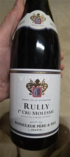 Borgonha Não especificado Premier Cru Dufouleur Père & Fils 1er Cru Molesme 2022