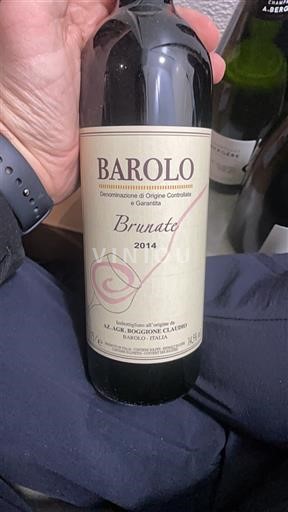 Piamonte Barolo Azienda Agricola Boggione Claudio Brunate 2014
